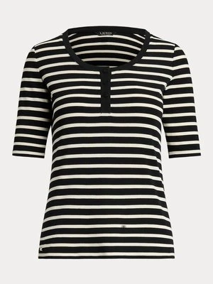 T-shirt z nadrukiem Lauren Ralph Lauren