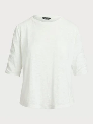 Zdjęcie produktu T-shirt z nadrukiem Lauren Ralph Lauren biały