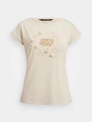 T-shirt z nadrukiem Lauren Ralph Lauren