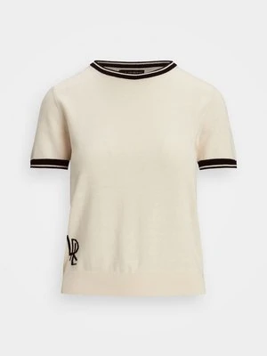 T-shirt z nadrukiem Lauren Ralph Lauren Petite