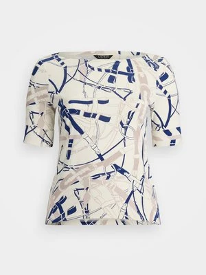 T-shirt z nadrukiem Lauren Ralph Lauren Woman