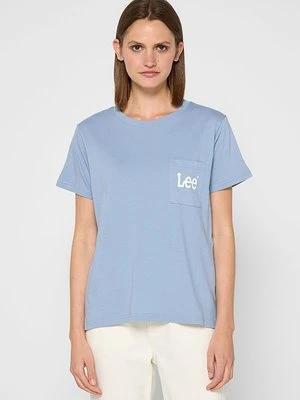 T-shirt z nadrukiem Lee