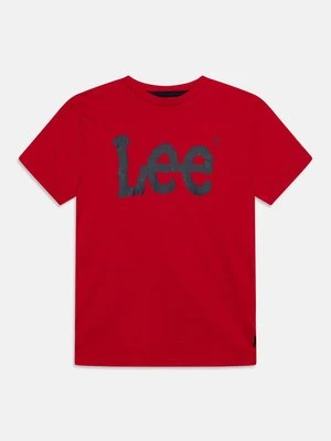 T-shirt z nadrukiem Lee