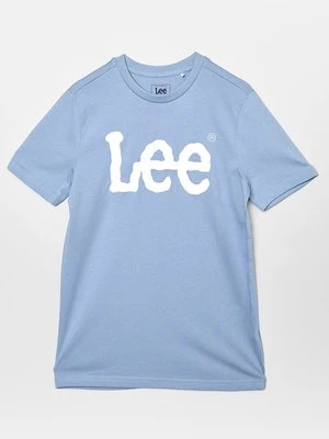 T-shirt z nadrukiem Lee