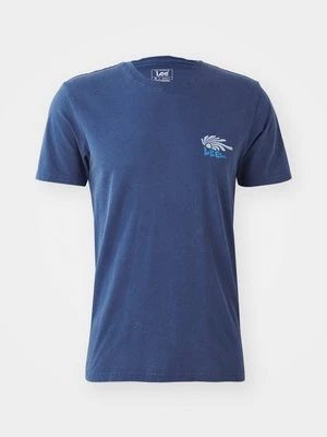 T-shirt z nadrukiem Lee