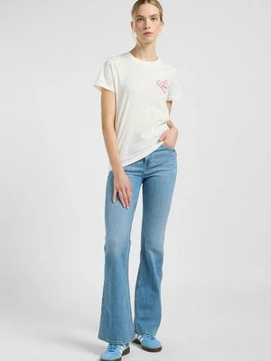 T-shirt z nadrukiem Lee