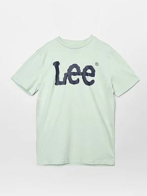 T-shirt z nadrukiem Lee
