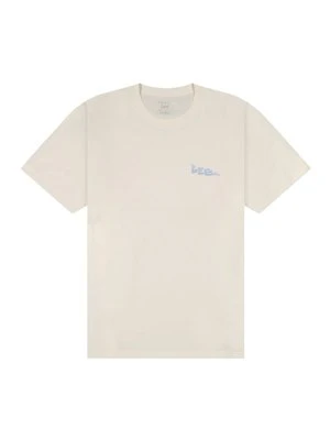T-shirt z nadrukiem Lee