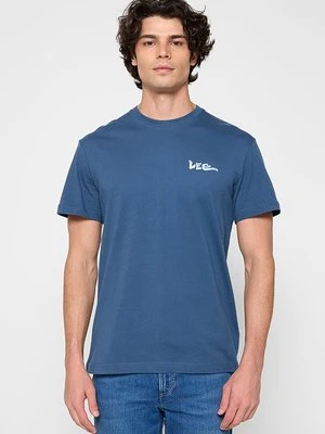 T-shirt z nadrukiem Lee