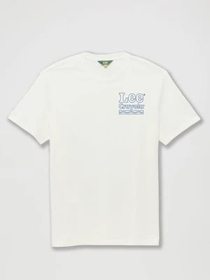 T-shirt z nadrukiem Lee