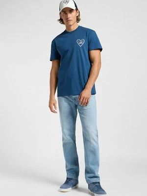 T-shirt z nadrukiem Lee