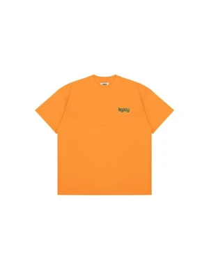 T-shirt z nadrukiem LEGACY STUDIOS pomarańczowy