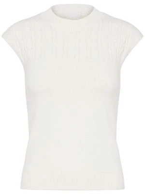T-shirt z nadrukiem LeGer mleczny