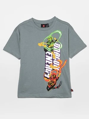 T-shirt z nadrukiem LEGO jasnozielony