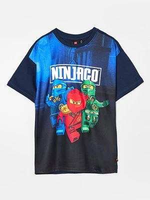 Zdjęcie produktu T-shirt z nadrukiem LEGO granatowy