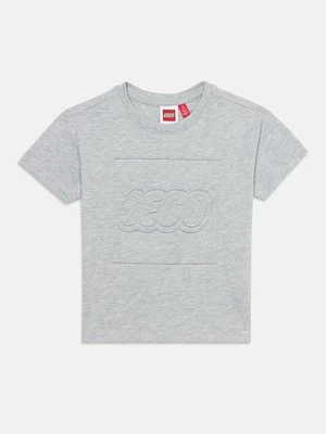 T-shirt z nadrukiem LEGO szary