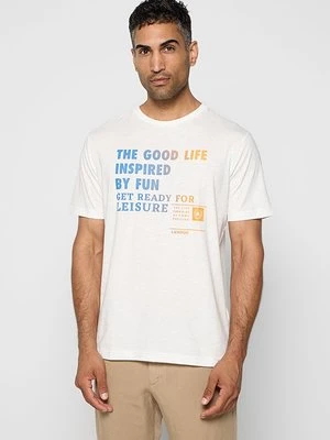 T-shirt z nadrukiem Lerros