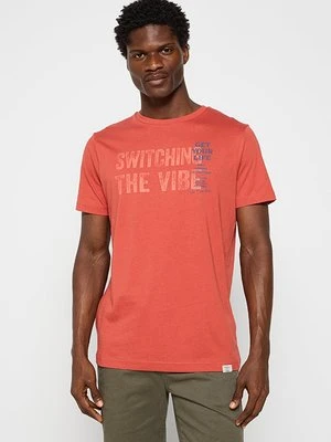 T-shirt z nadrukiem Lerros