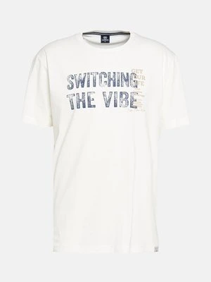 T-shirt z nadrukiem Lerros