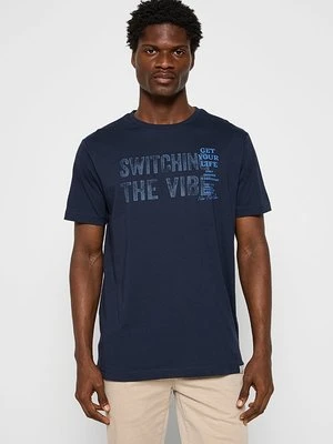 T-shirt z nadrukiem Lerros