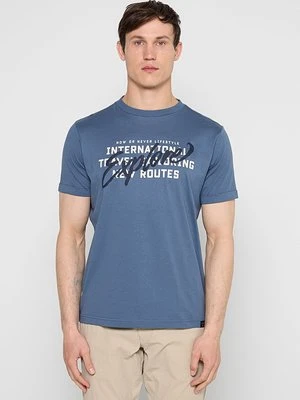 T-shirt z nadrukiem Lerros