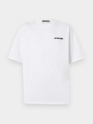 T-shirt z nadrukiem Les Benjamins biały
