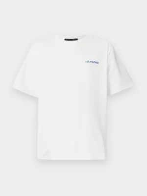 T-shirt z nadrukiem Les Benjamins biały