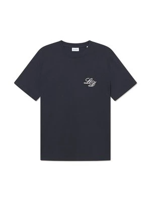 Zdjęcie produktu T-shirt z nadrukiem Les Deux granatowy