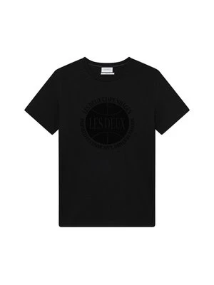 T-shirt z nadrukiem Les Deux czarny