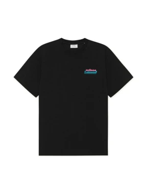 T-shirt z nadrukiem Les Deux czarny