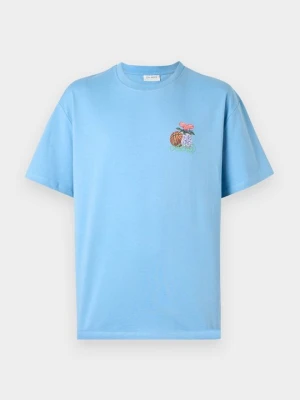 T-shirt z nadrukiem Les Deux jasnoniebieski