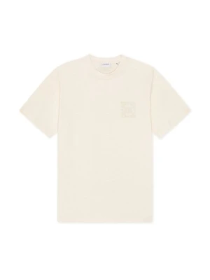 T-shirt z nadrukiem Les Deux mleczny