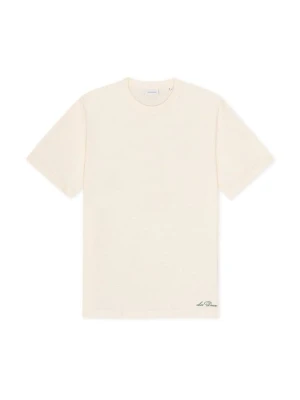 T-shirt z nadrukiem Les Deux mleczny