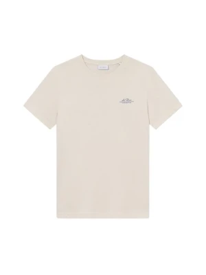 T-shirt z nadrukiem Les Deux mleczny