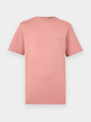 T-shirt z nadrukiem Les Deux różowy
