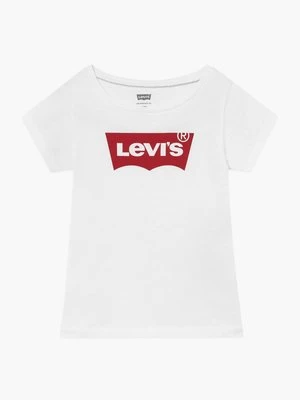 T-shirt z nadrukiem Levi's biały