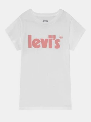 T-shirt z nadrukiem Levi's biały