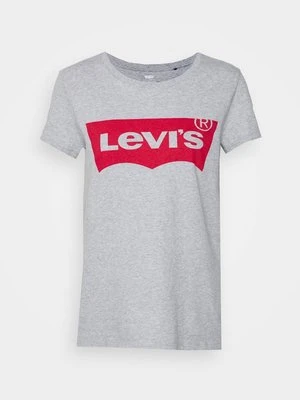 T-shirt z nadrukiem Levi's szary