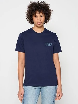 T-shirt z nadrukiem Levi's niebieski
