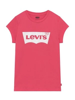 T-shirt z nadrukiem Levi's różowy