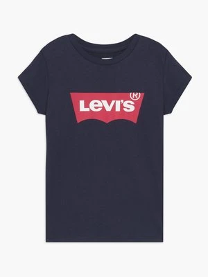 T-shirt z nadrukiem Levi's granatowy