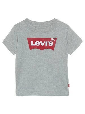 T-shirt z nadrukiem Levi's szary