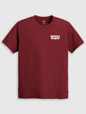 Zdjęcie produktu T-shirt z nadrukiem Levi's bordowy