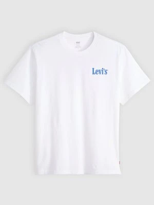 T-shirt z nadrukiem Levi's biały