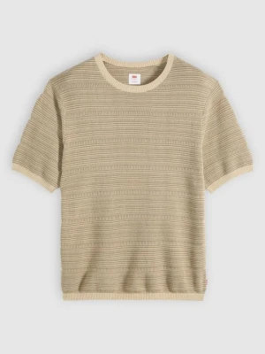 T-shirt z nadrukiem Levi's beżowy