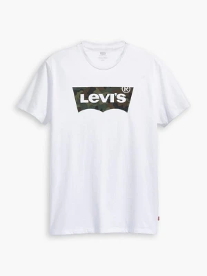 T-shirt z nadrukiem Levi's biały