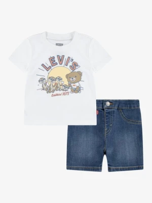 T-shirt z nadrukiem Levi's biały