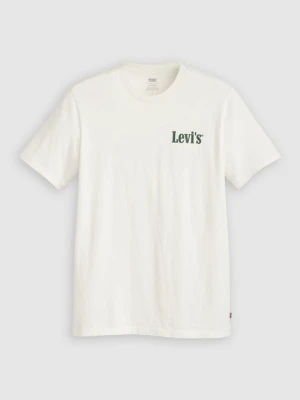 T-shirt z nadrukiem Levi's biały