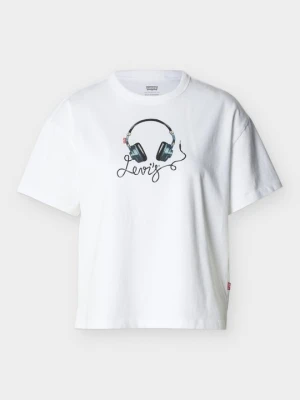 T-shirt z nadrukiem Levi's biały