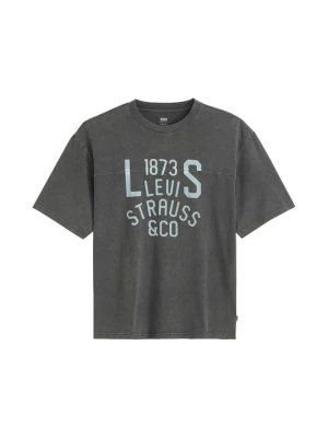 T-shirt z nadrukiem Levi's ciemnoszary